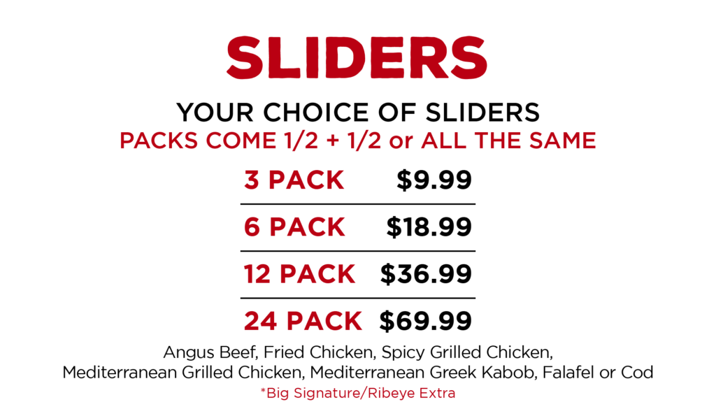 Savvy Sliders - Boneless Wing Packs